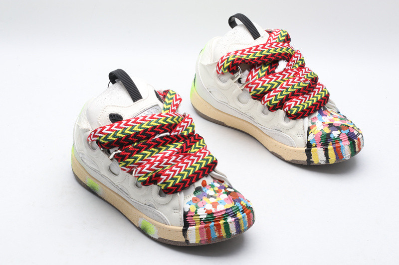 lanvin curb sneaker