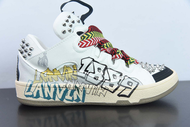 lanvin curb sneaker