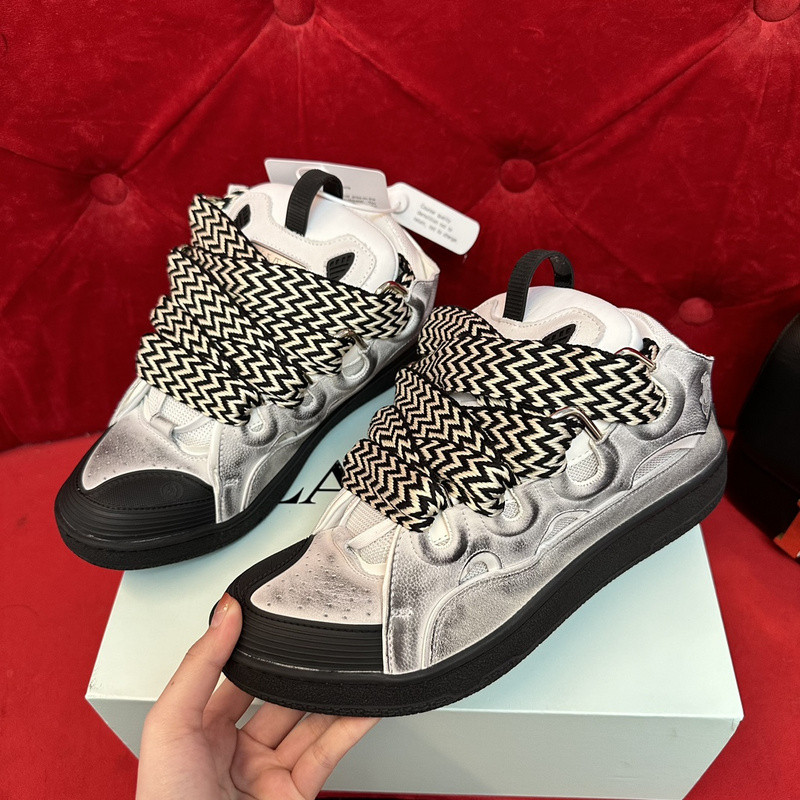 lanvin curb sneaker