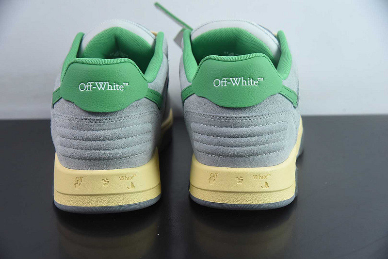 OF™ C/O VIRGIL ABLOH OUT OF OFFICE LOW-TOP LEATHER SNEAKERS ‘OOO“