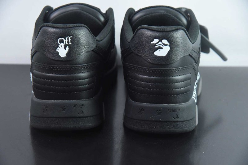 OF™ C/O VIRGIL ABLOH OUT OF OFFICE LOW-TOP LEATHER SNEAKERS ‘OOO“