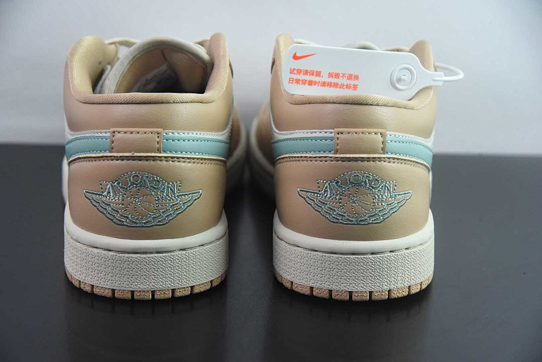 Air Jordan 1 Low Light Orewood Brown Hemp DC0774-130