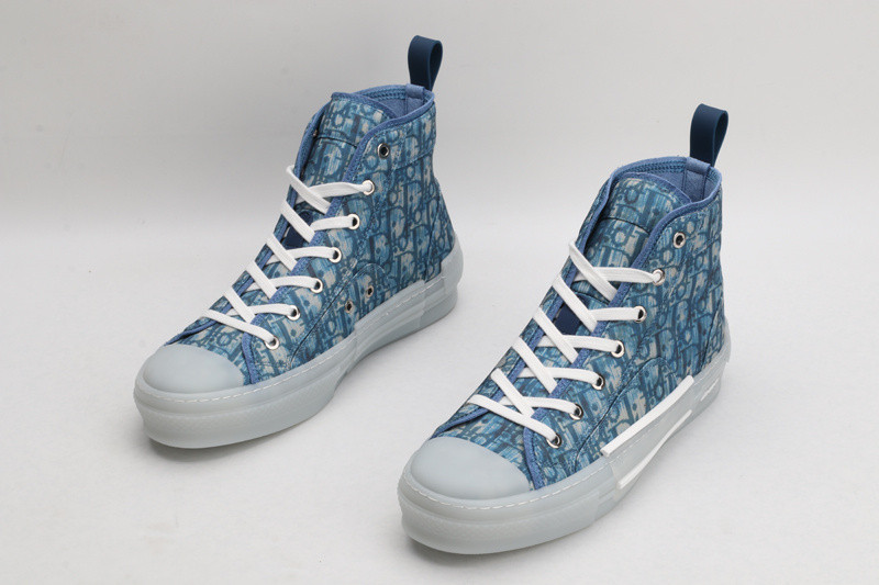 dio* b23 oblique high-top sneaker