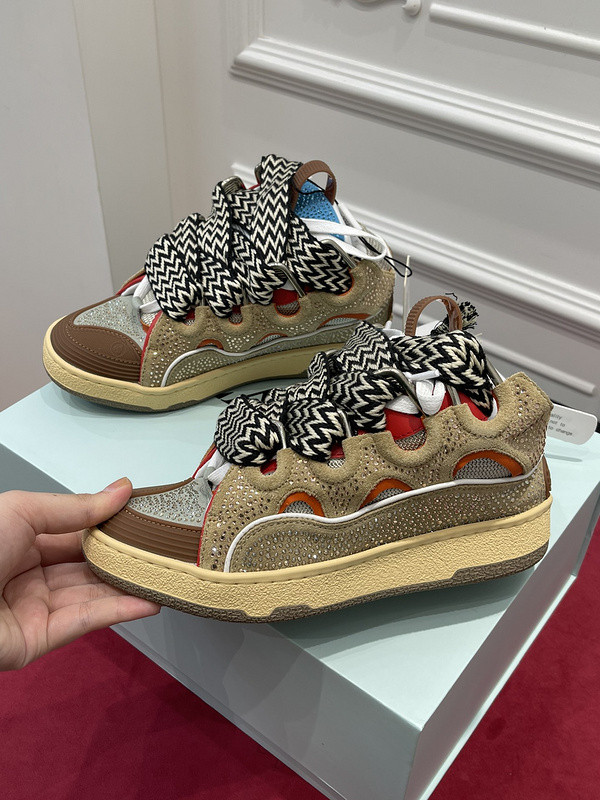 lanvin curb sneaker