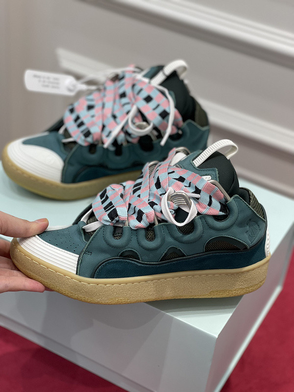lanvin curb sneaker