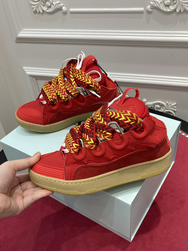 lanvin curb sneaker