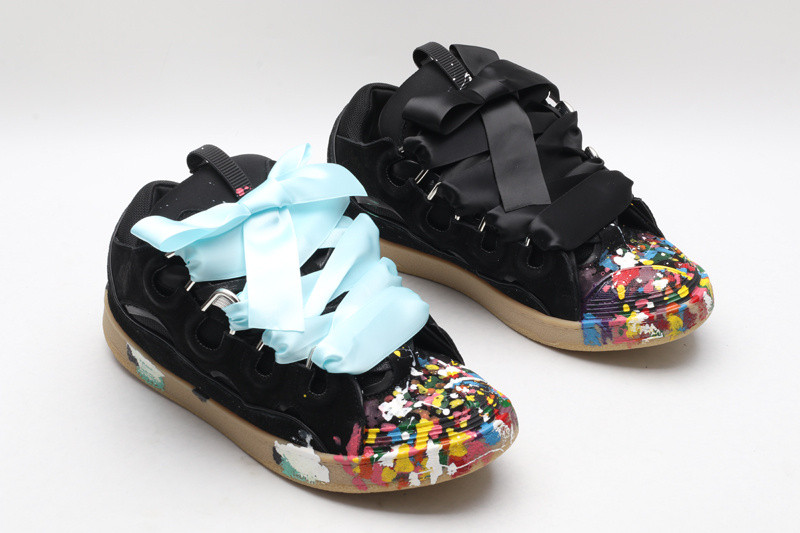 lanvin curb sneaker