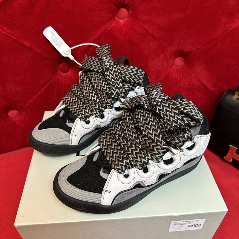 lanvin curb sneaker