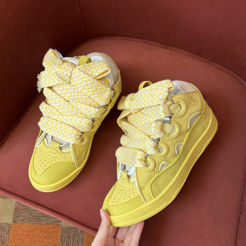 lanvin curb sneaker