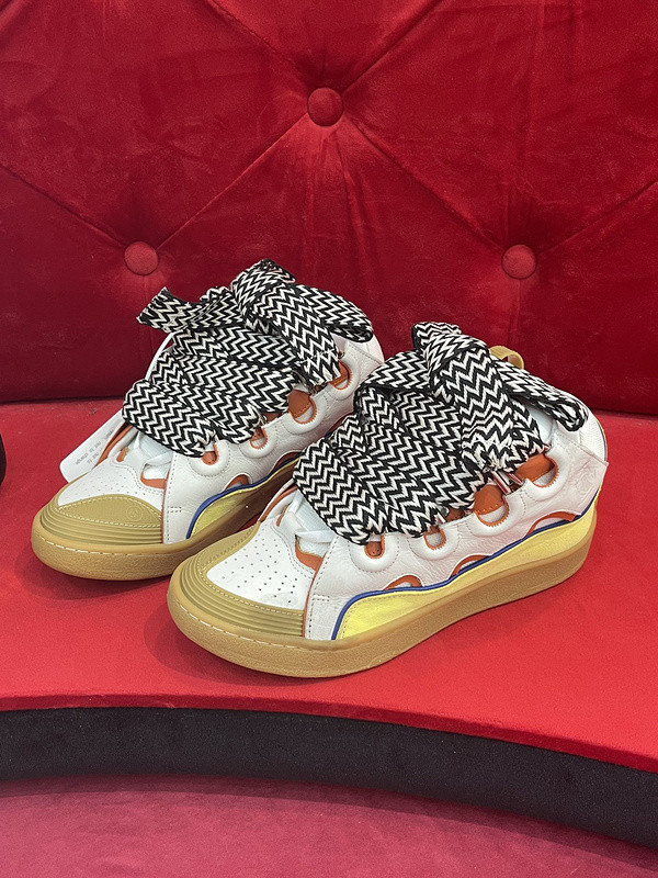 lanvin curb sneaker