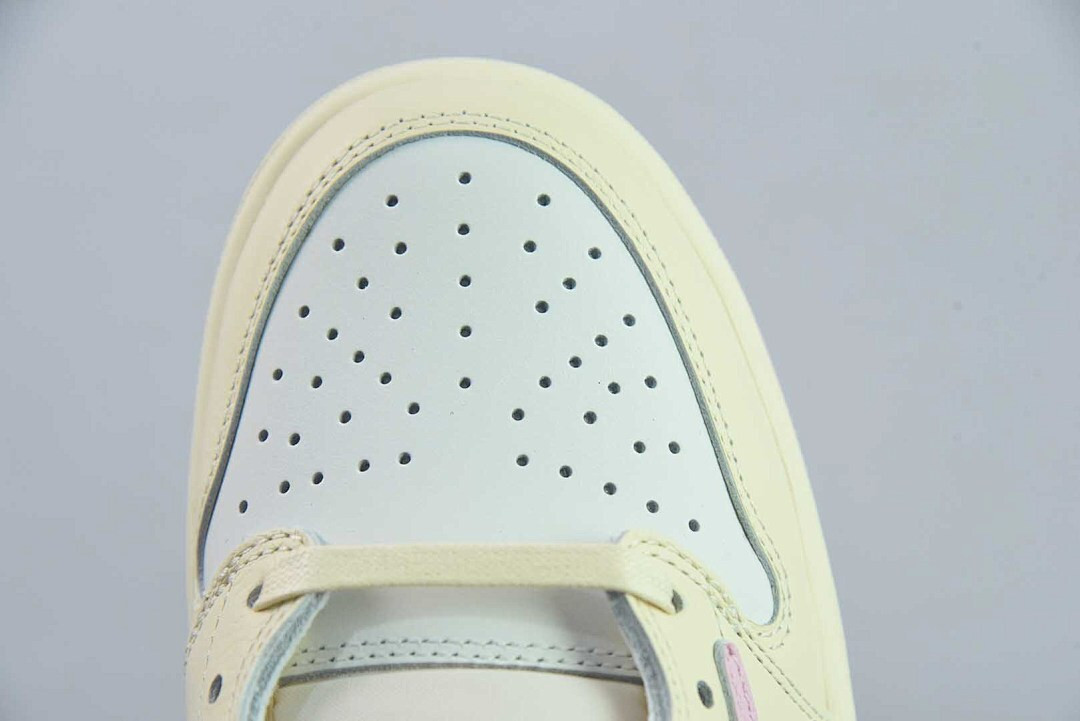 Travis Scott x Air Jordan 1 Low OG “Muslin/Shy Pink” IQ7604-100