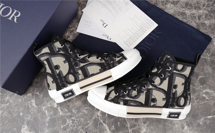dio* b23 oblique high-top sneaker