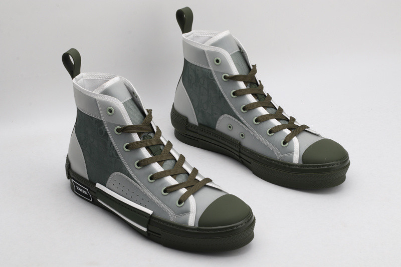 dio* b23 oblique high-top sneaker