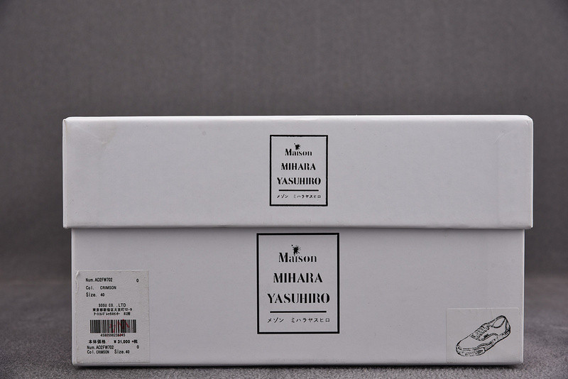 maison mihara yasuhiro sneaker