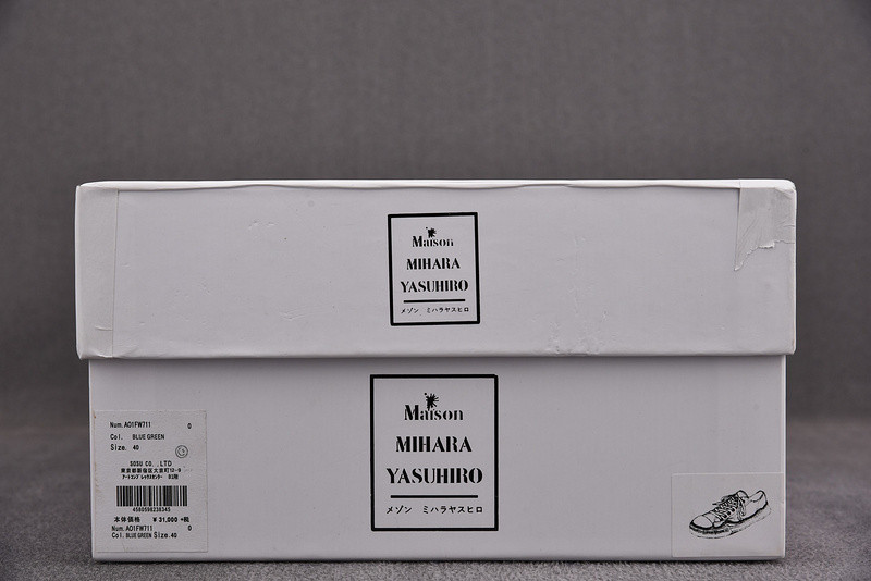 maison mihara yasuhiro sneaker