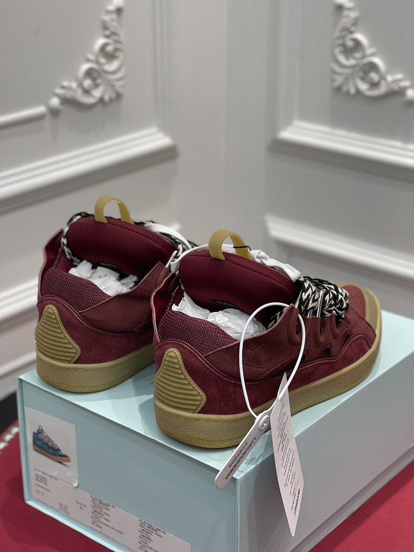 lanvin curb sneaker