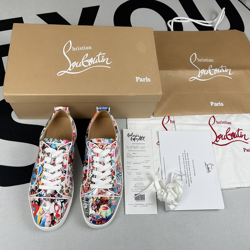 chian louin low top sneaker