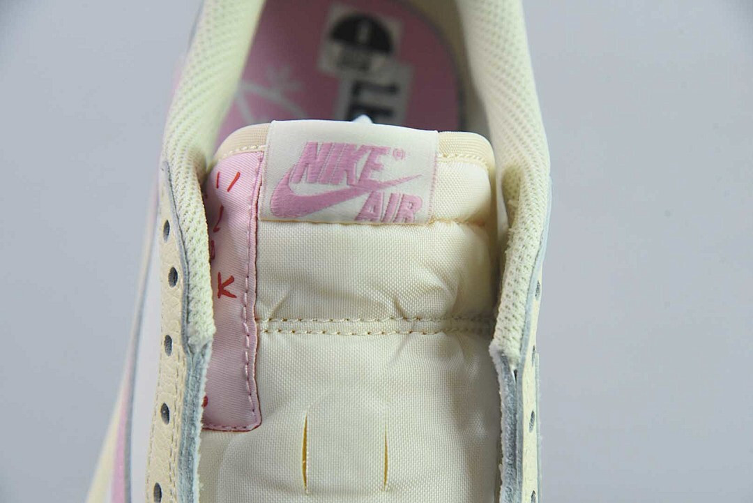 Travis Scott x Air Jordan 1 Low OG “Muslin/Shy Pink” IQ7604-100