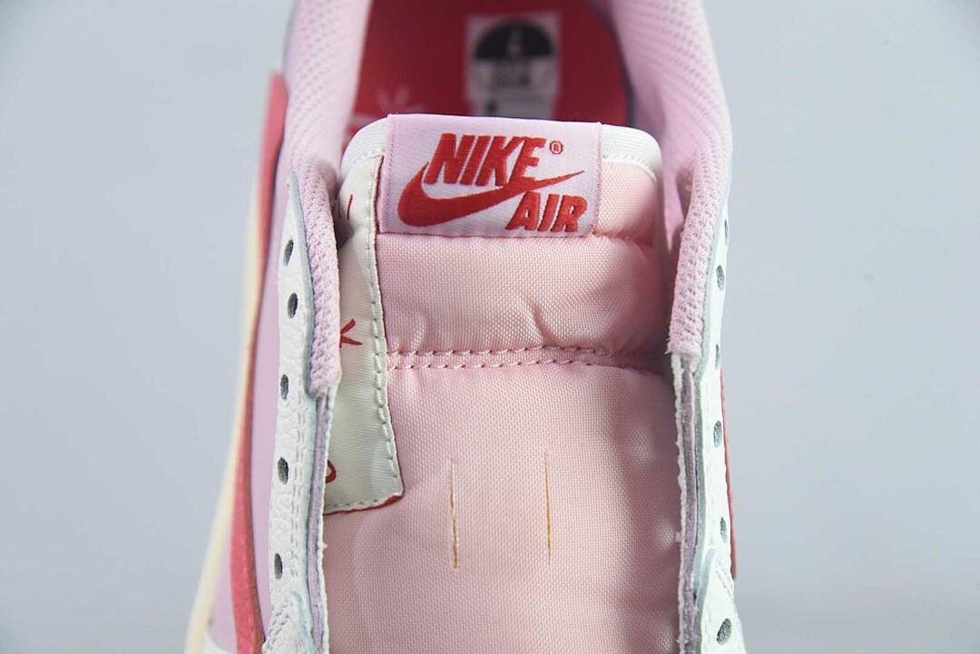 Travis Scott x Air Jordan 1 Low OG “Sail/Tropical Pink” IQ7604-101