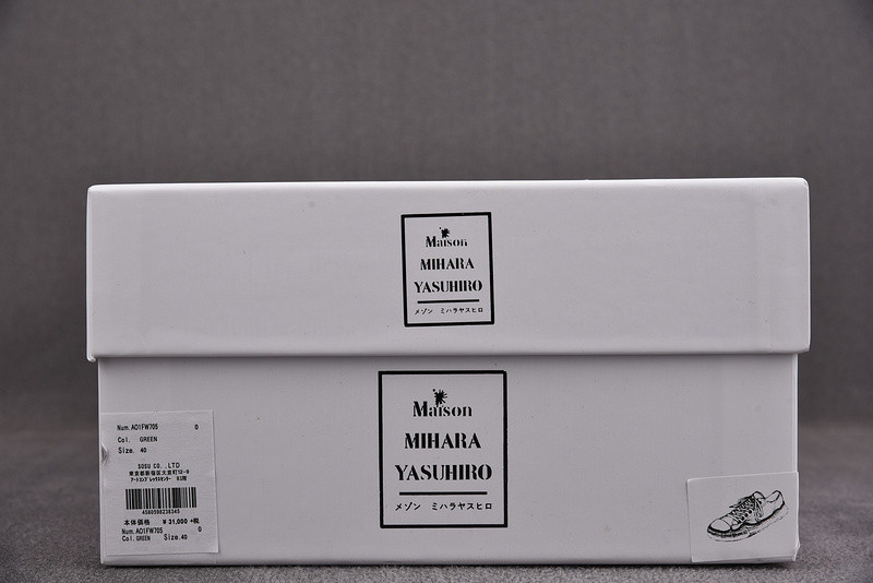 maison mihara yasuhiro sneaker