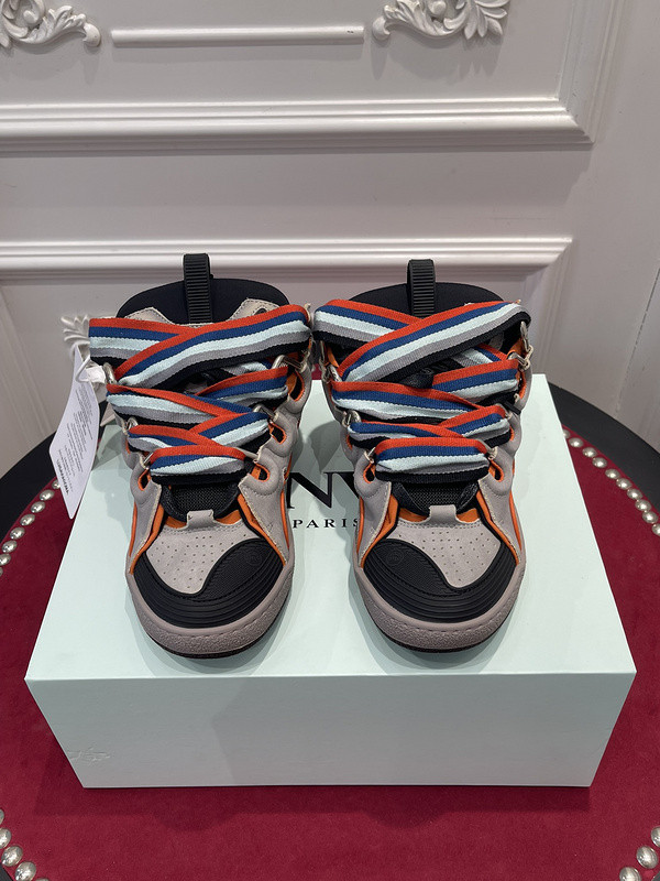 lanvin curb sneaker