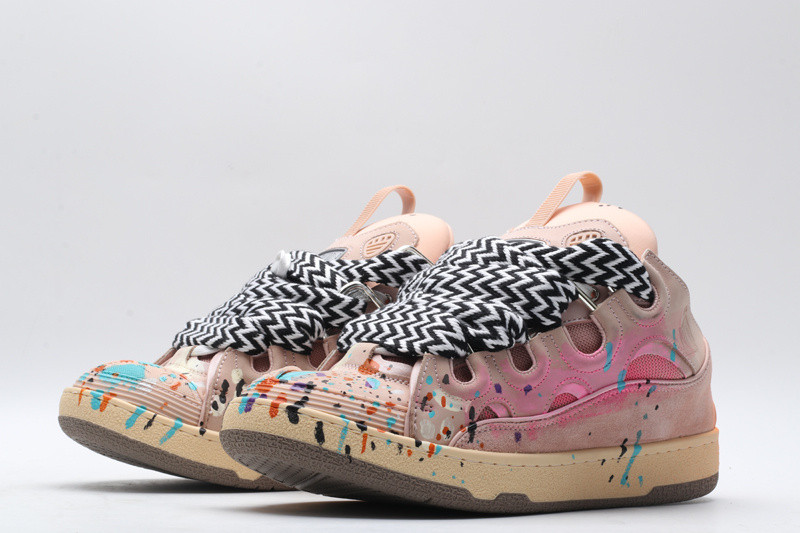 lanvin curb sneaker