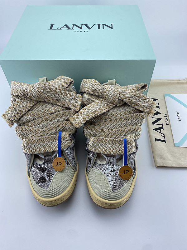 lanvin curb sneaker