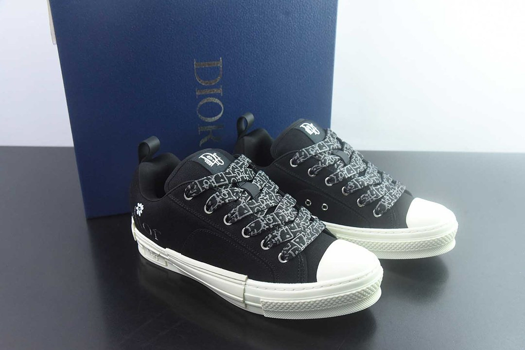 DIO* B23 LOW-TOP SNEAKERS IN OBLIQUE