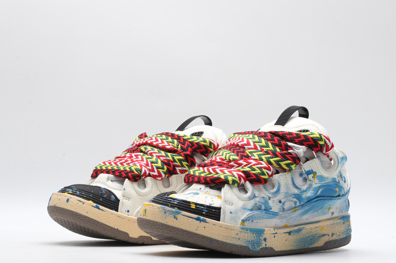 lanvin curb sneaker