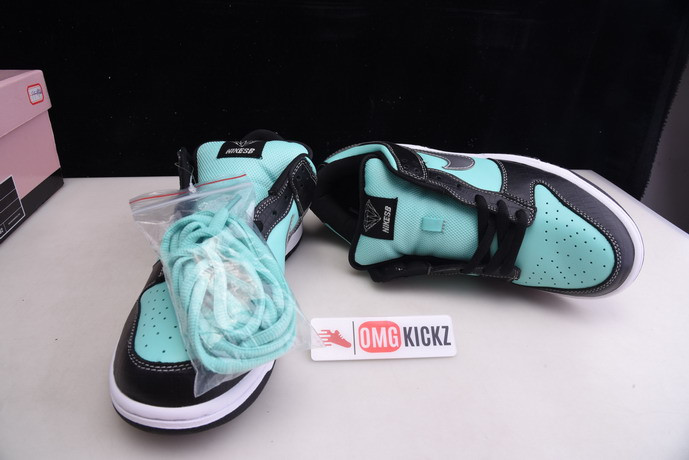 nike dunk low diamond S*pply co. "t*f*ny" 304292-402